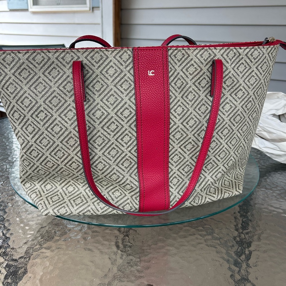 Liz Claiborne Geometric Tote
